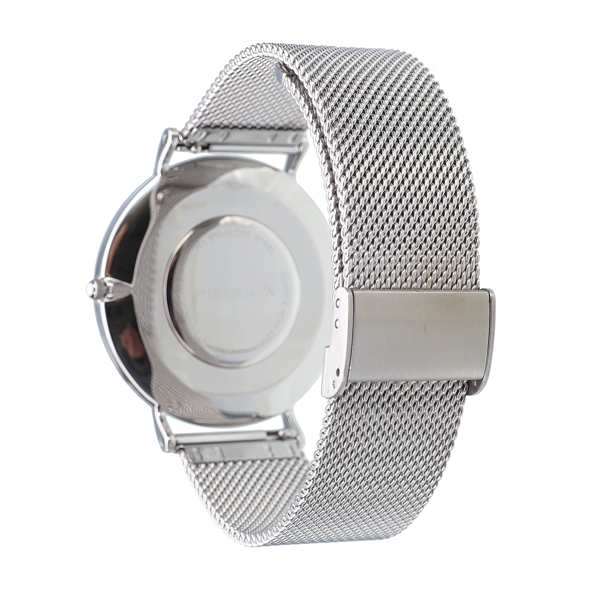 Silver Metal Strap & Silver Buckle