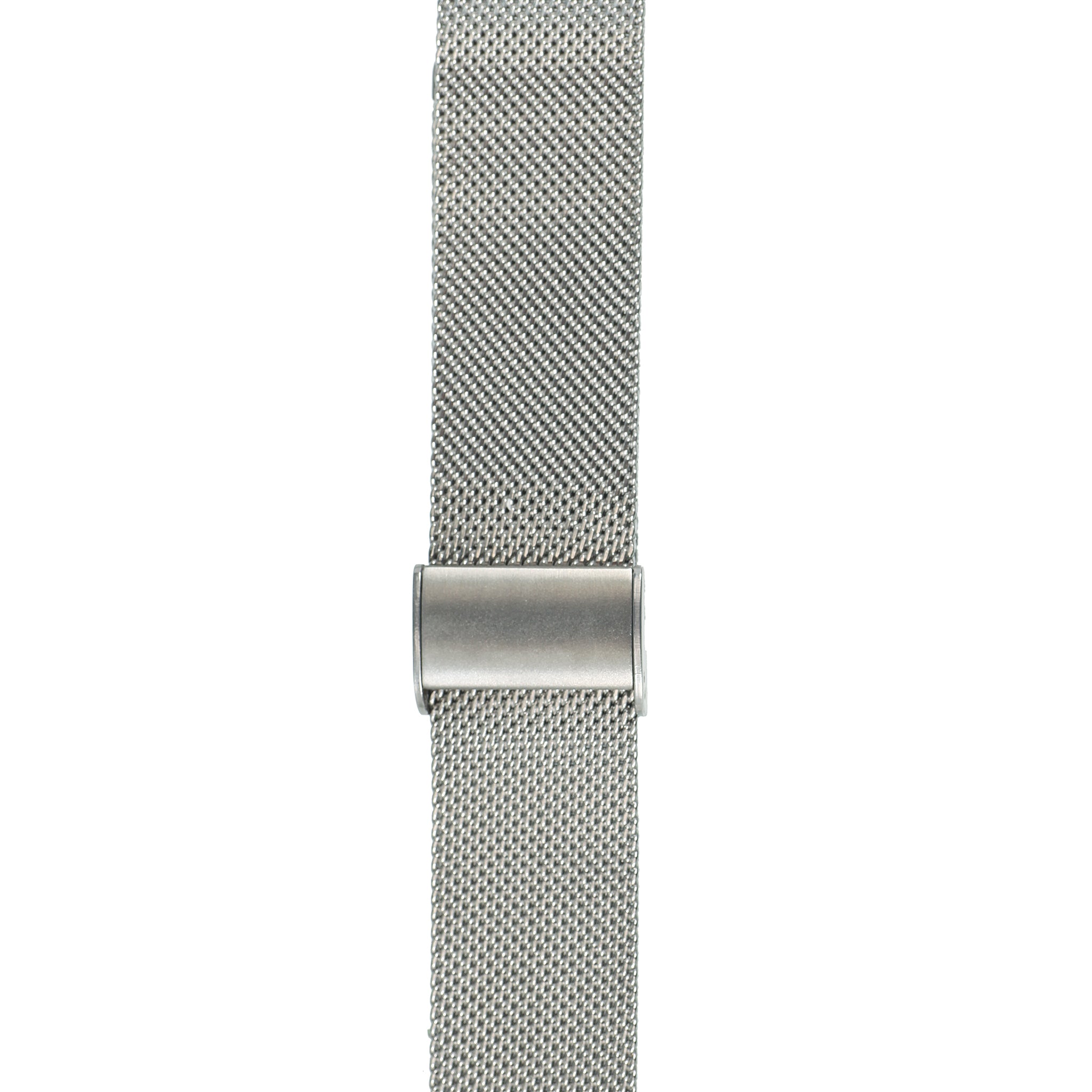 Silver Metal Strap & Silver Buckle